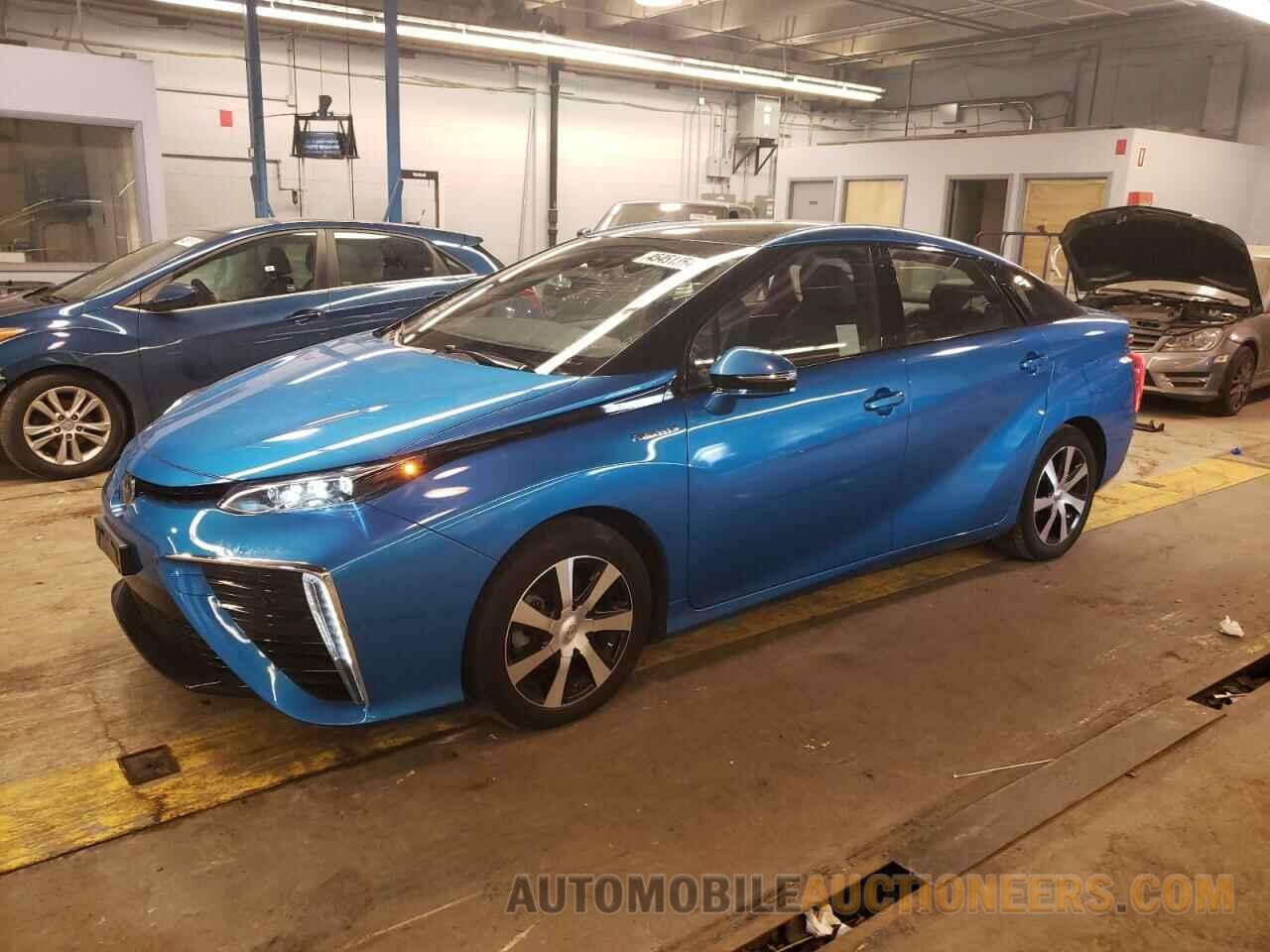 JTDBVRBD8KA006088 TOYOTA MIRAI 2019