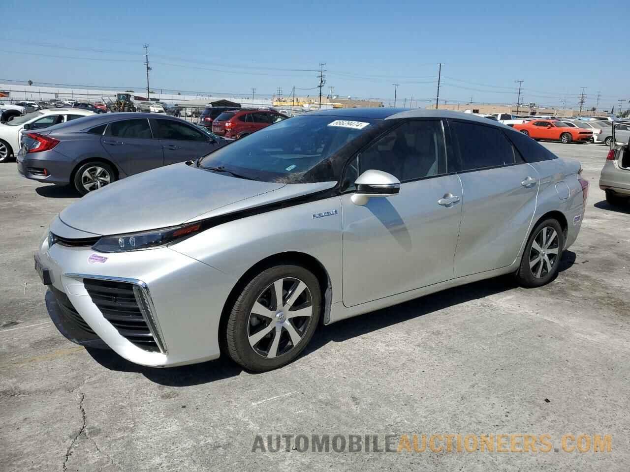 JTDBVRBD8KA006205 TOYOTA MIRAI 2019