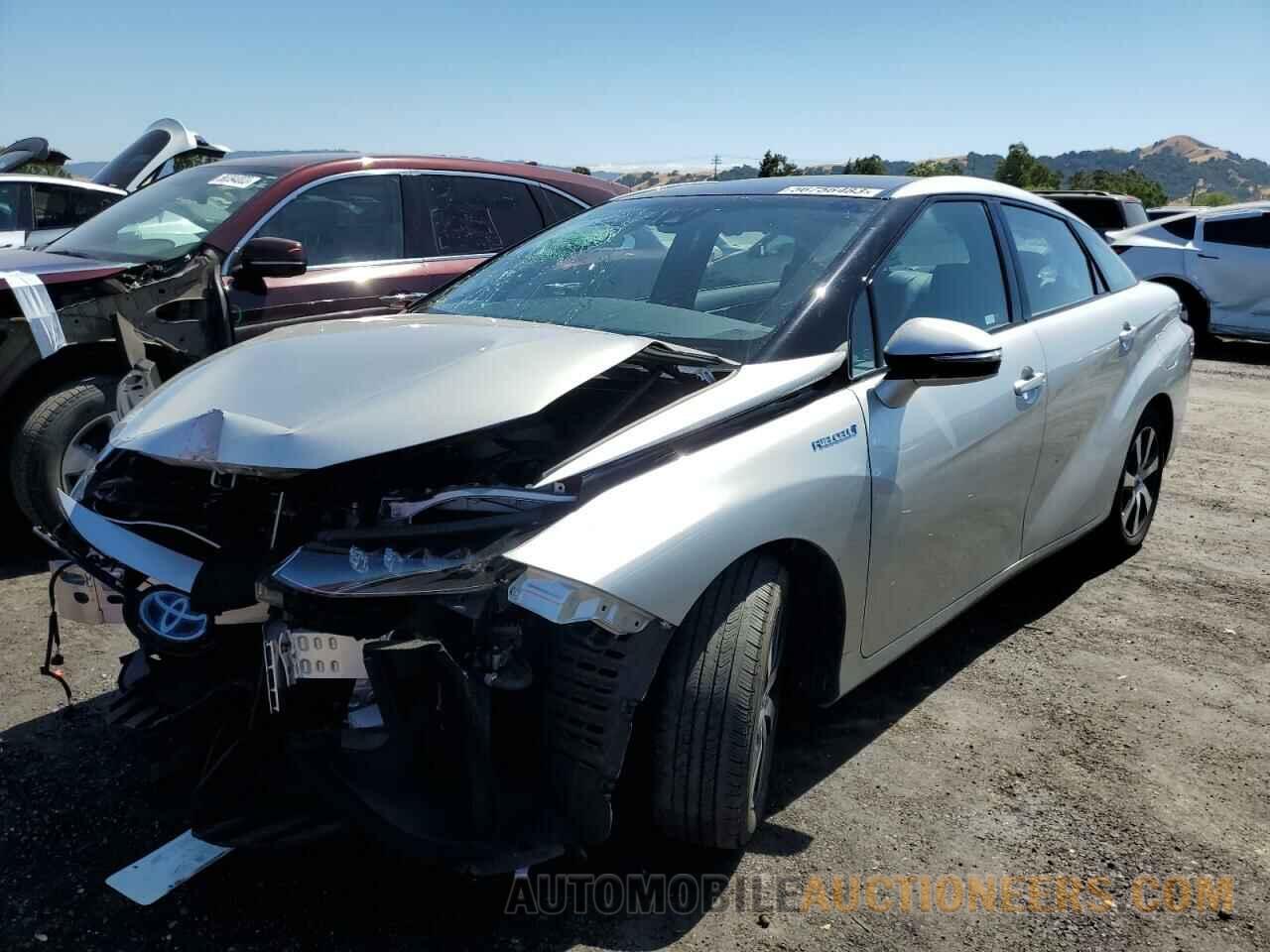 JTDBVRBD8KA006639 TOYOTA MIRAI 2019