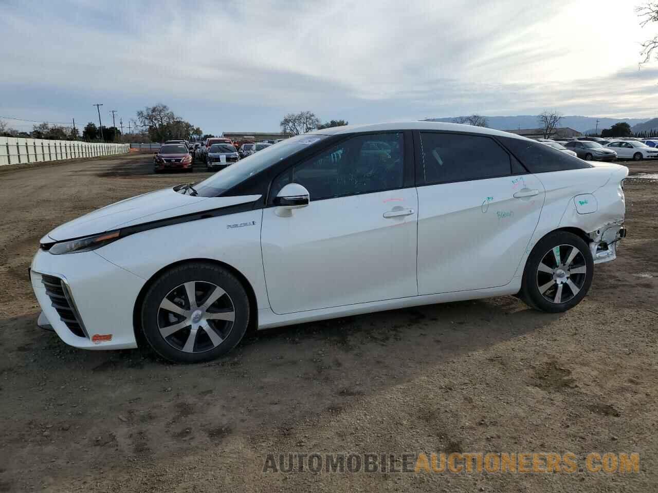 JTDBVRBD8KA006706 TOYOTA MIRAI 2019