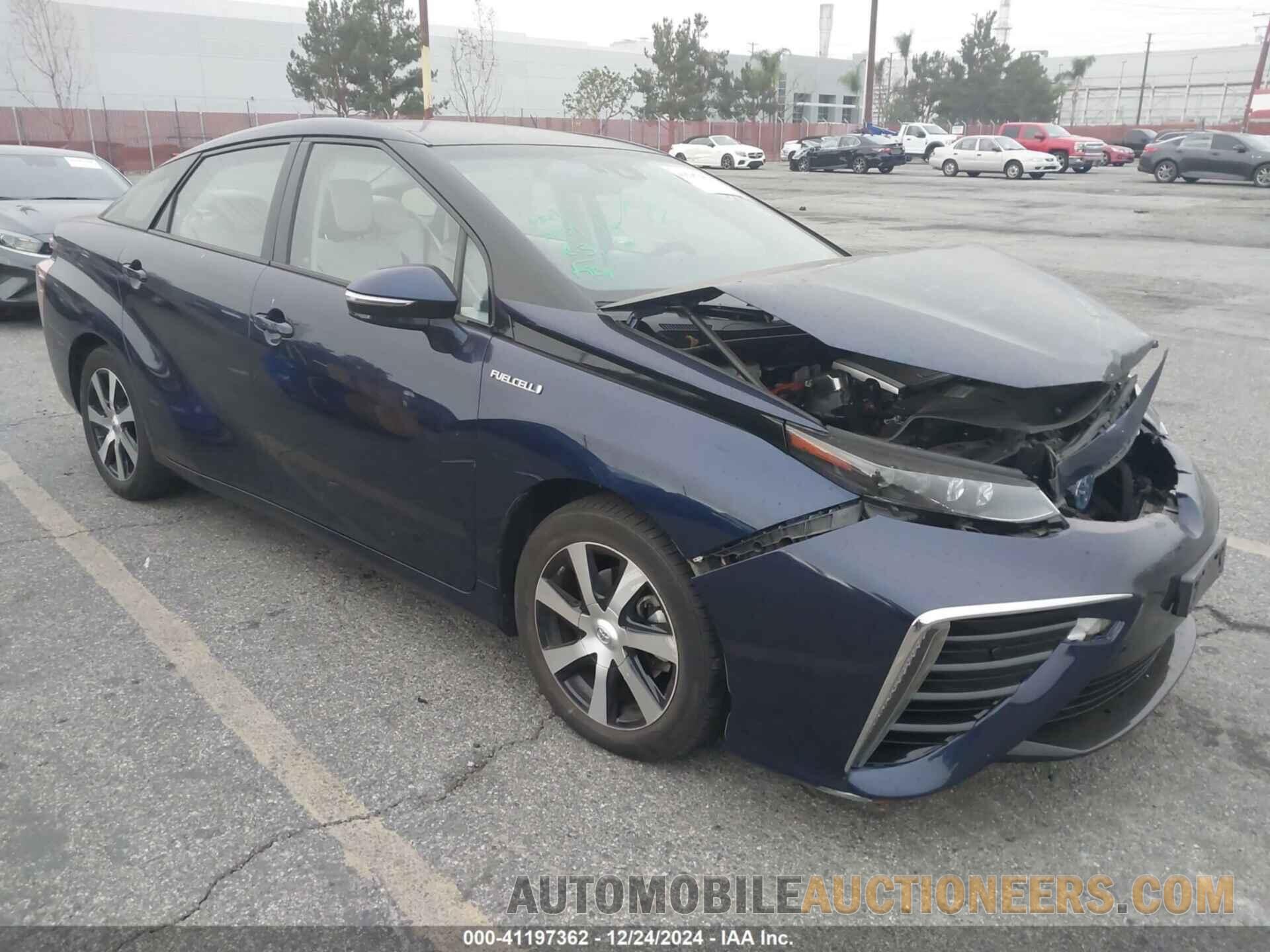 JTDBVRBD8KA007208 TOYOTA MIRAI 2019