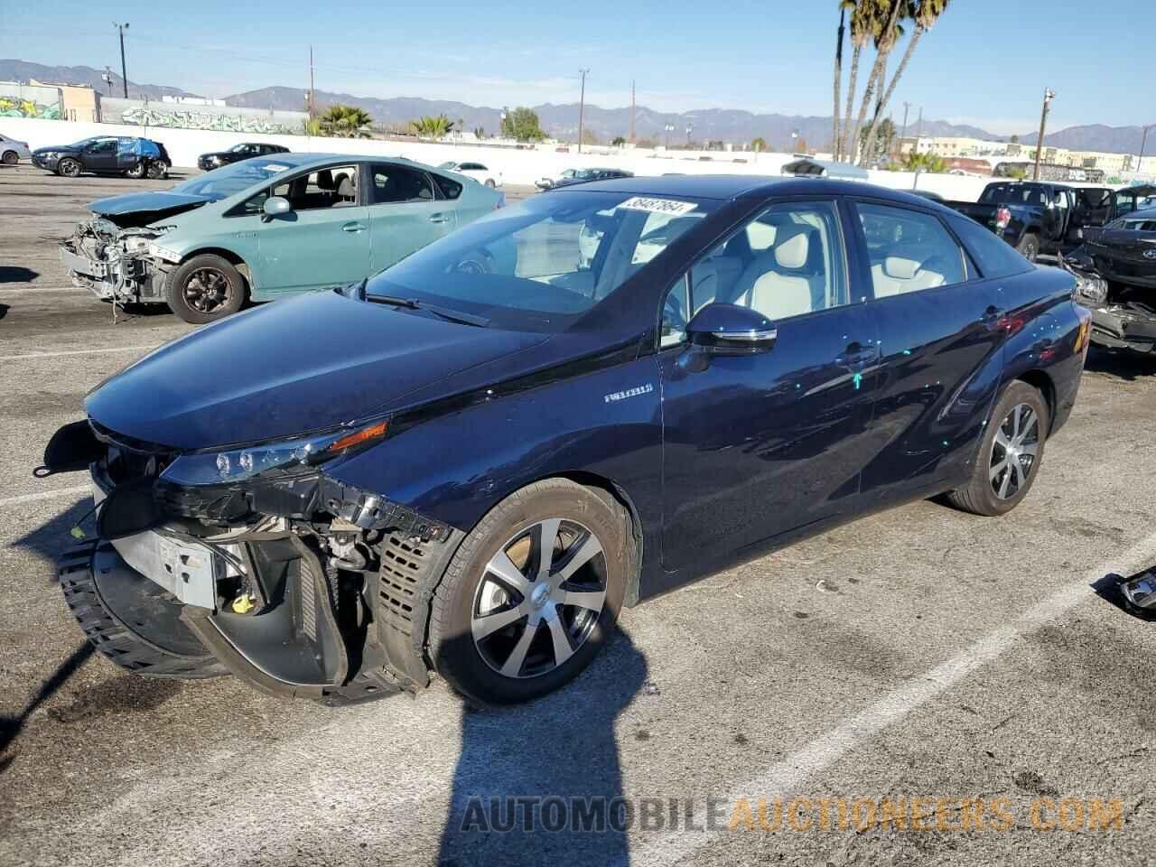 JTDBVRBD8KA007659 TOYOTA MIRAI 2019