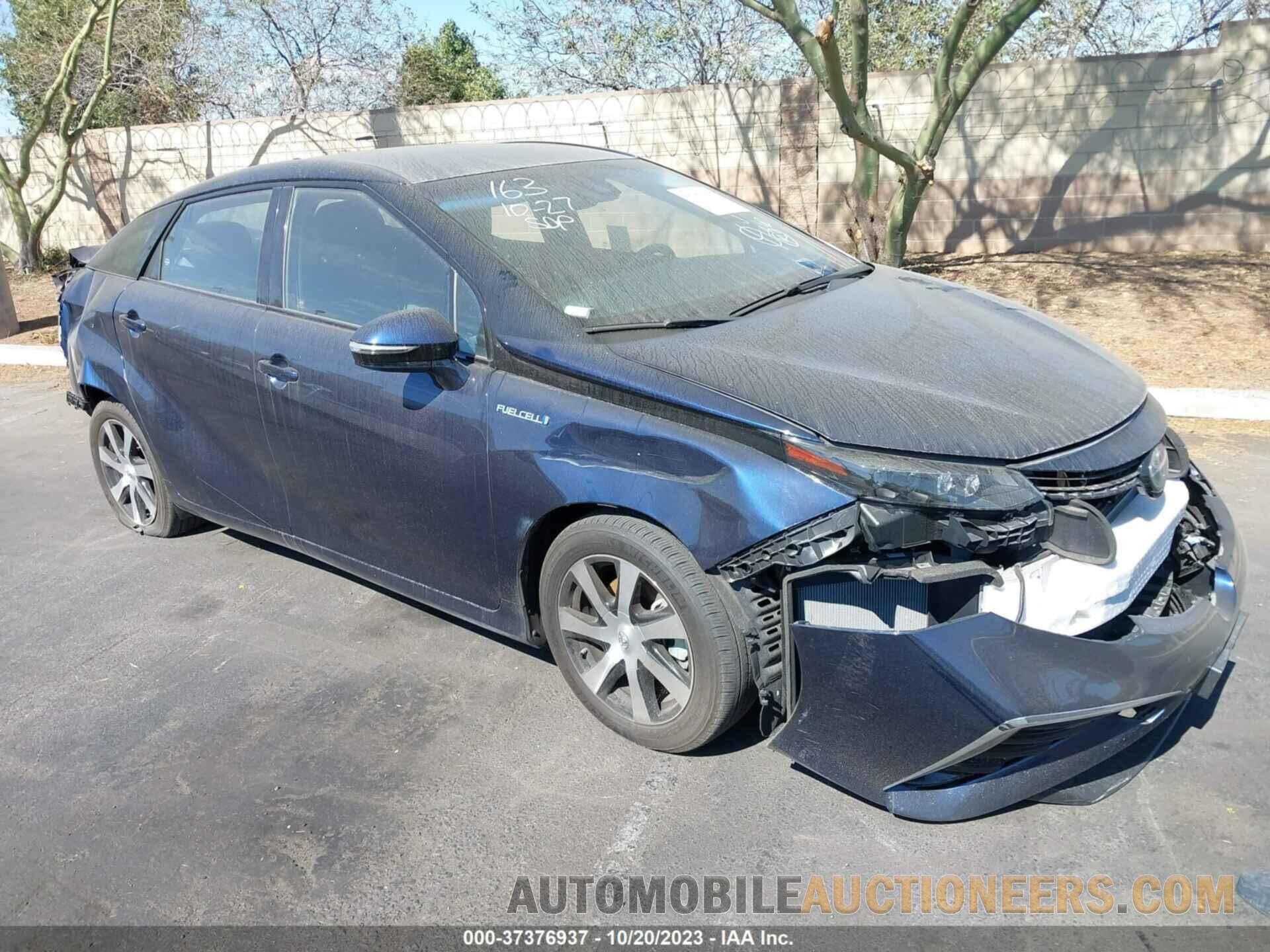 JTDBVRBD8LA008134 TOYOTA MIRAI 2020