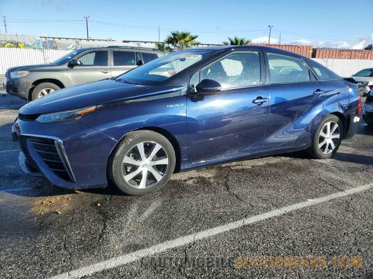 JTDBVRBD9GA000632 TOYOTA MIRAI 2016