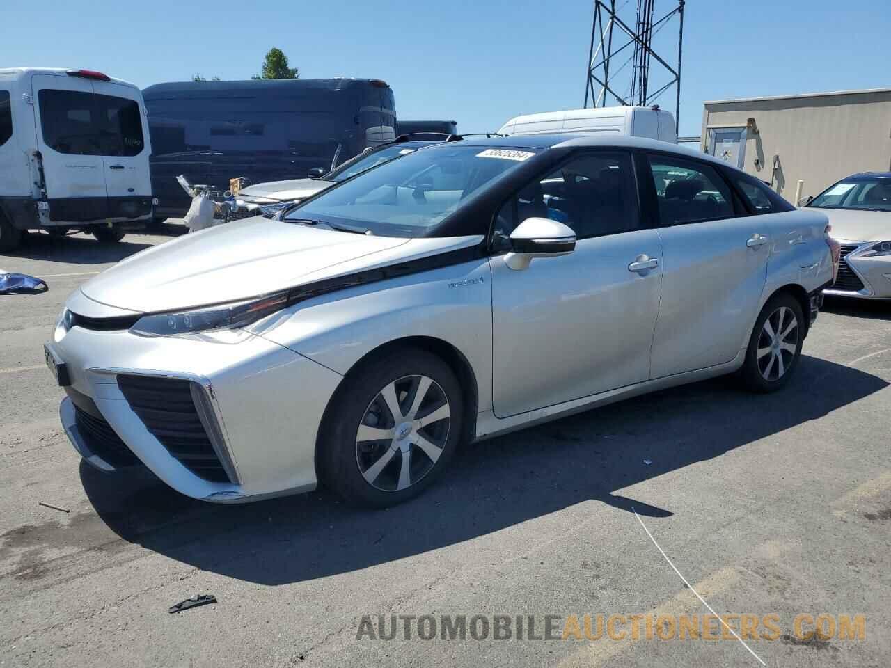 JTDBVRBD9GA000663 TOYOTA MIRAI 2016