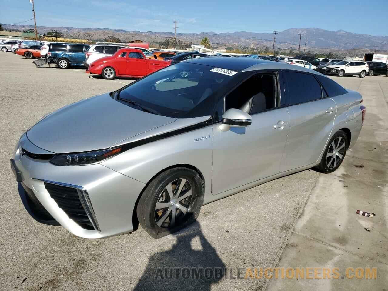 JTDBVRBD9GA000842 TOYOTA MIRAI 2016