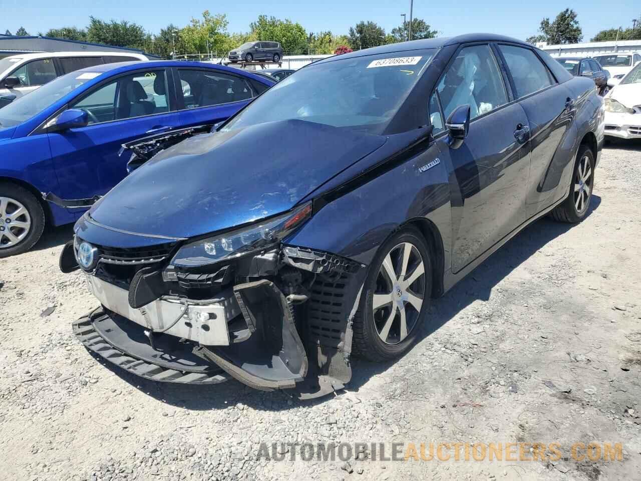 JTDBVRBD9GA000890 TOYOTA MIRAI 2016