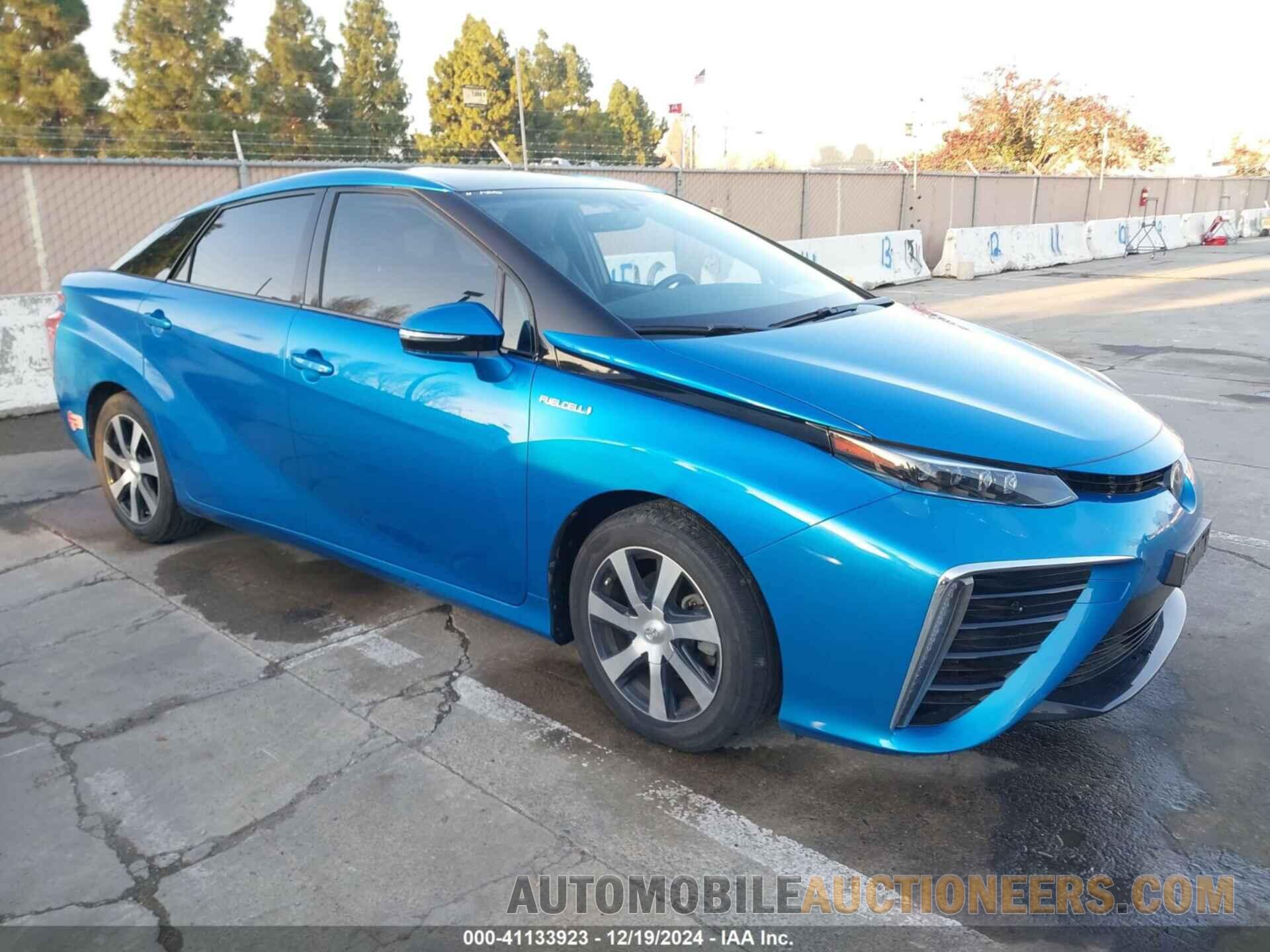 JTDBVRBD9HA002897 TOYOTA MIRAI 2017