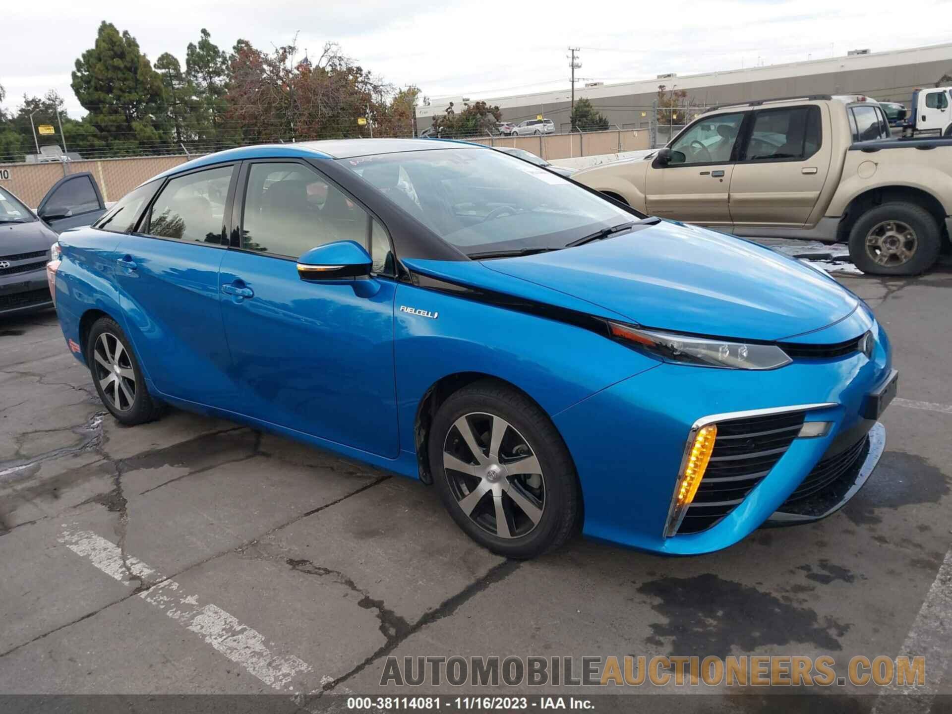 JTDBVRBD9HA003032 TOYOTA MIRAI 2017