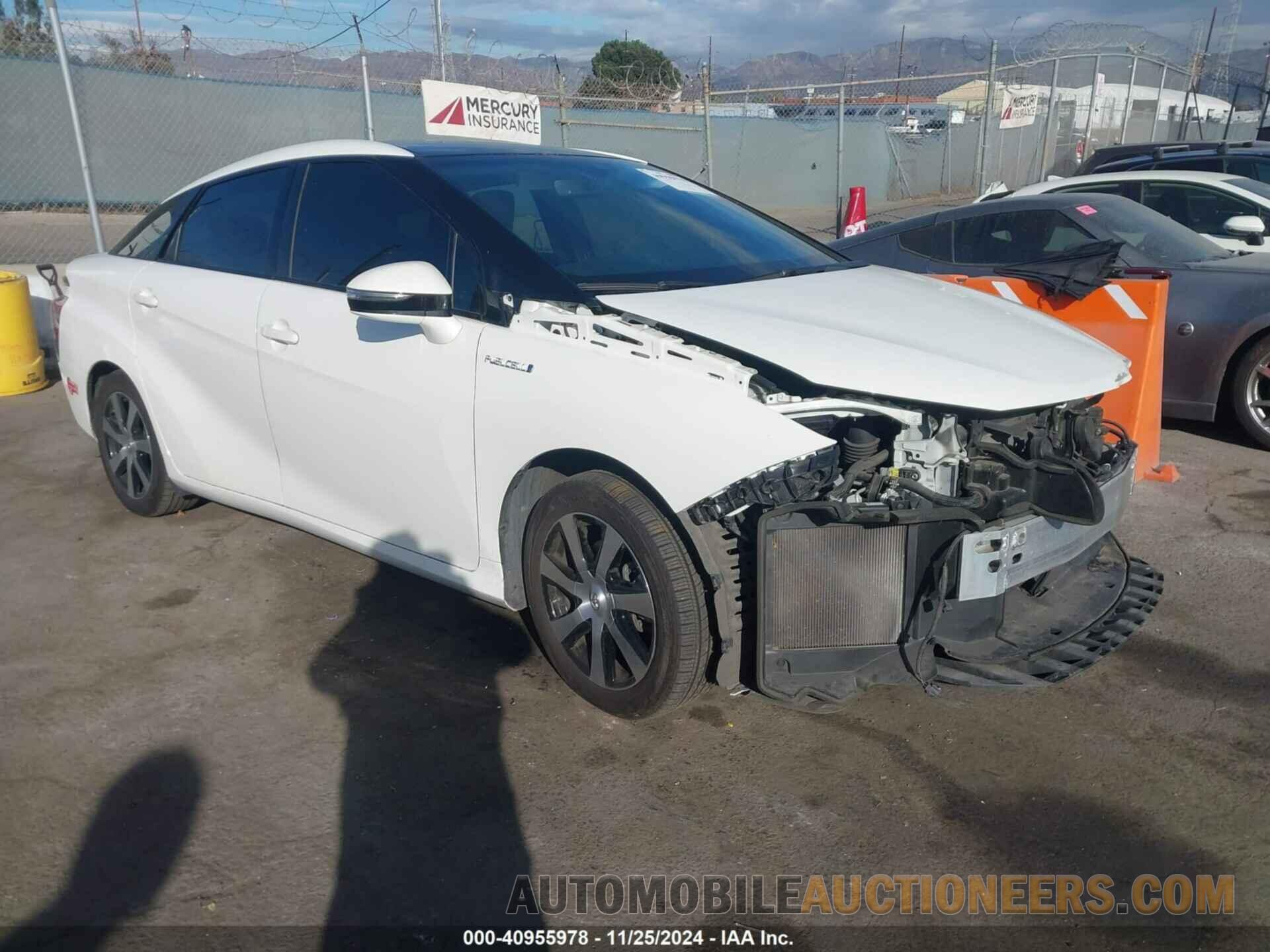 JTDBVRBD9JA004901 TOYOTA MIRAI 2018