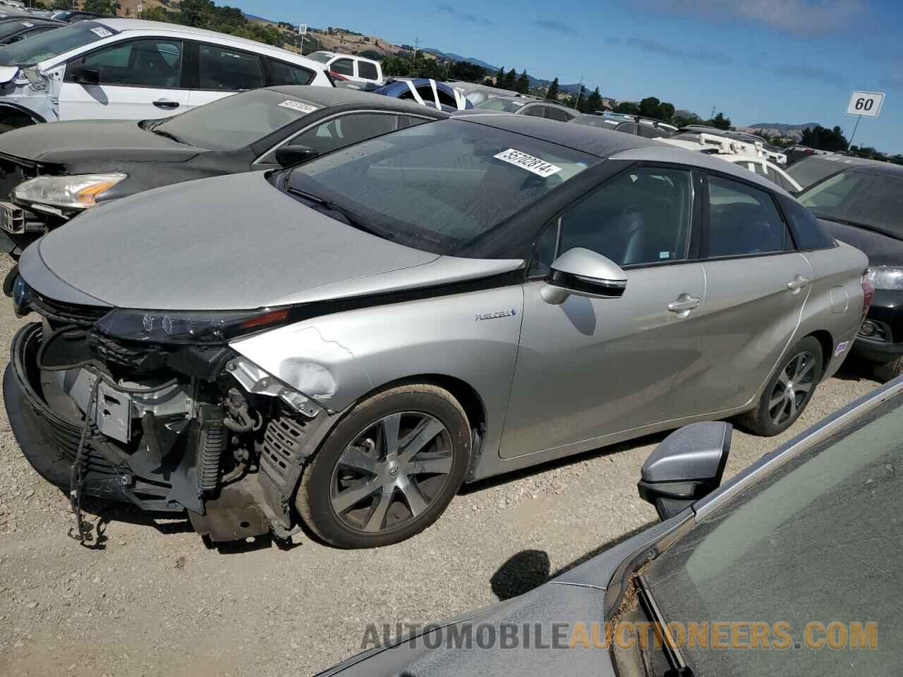 JTDBVRBD9JA005238 TOYOTA MIRAI 2018