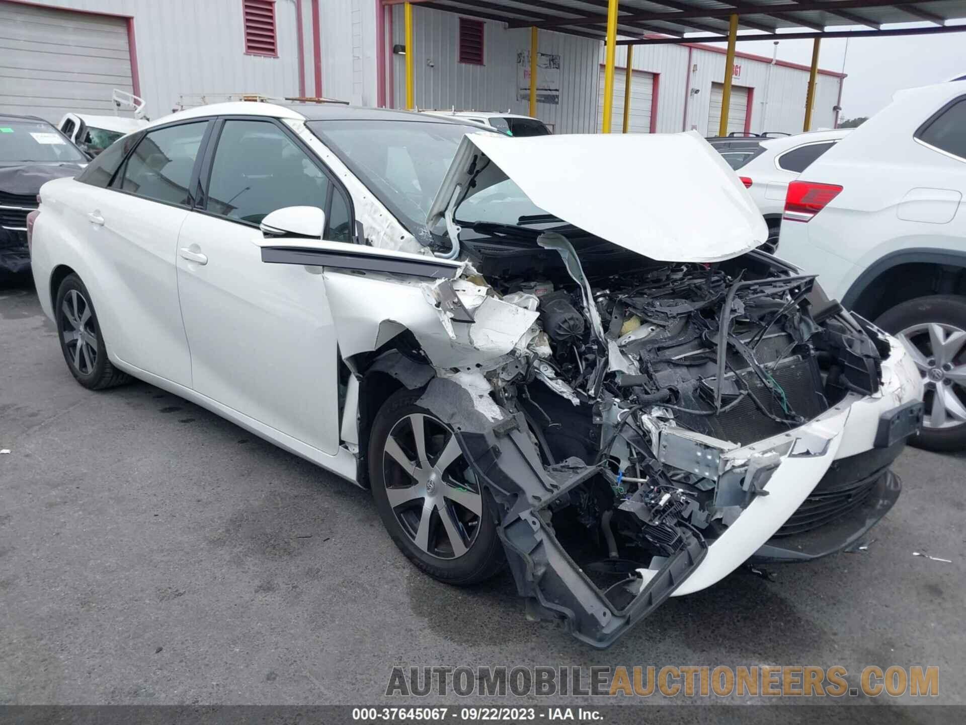 JTDBVRBD9KA005788 TOYOTA MIRAI 2019