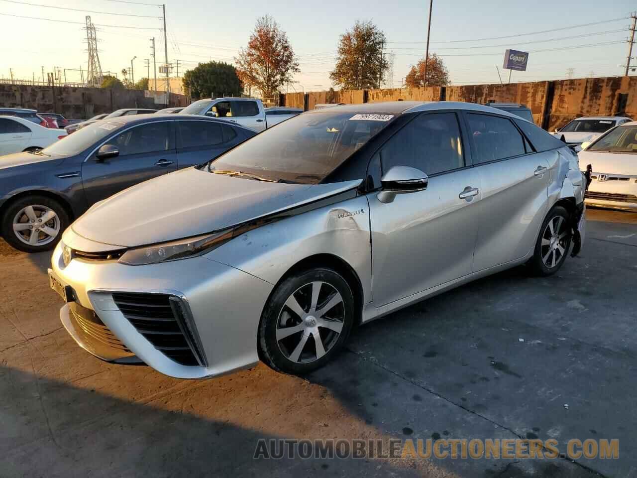 JTDBVRBD9KA006584 TOYOTA MIRAI 2019