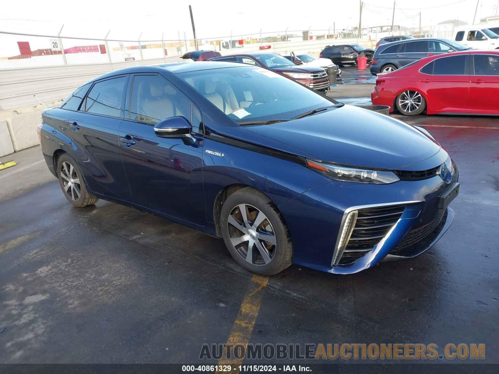 JTDBVRBD9KA006603 TOYOTA MIRAI 2019