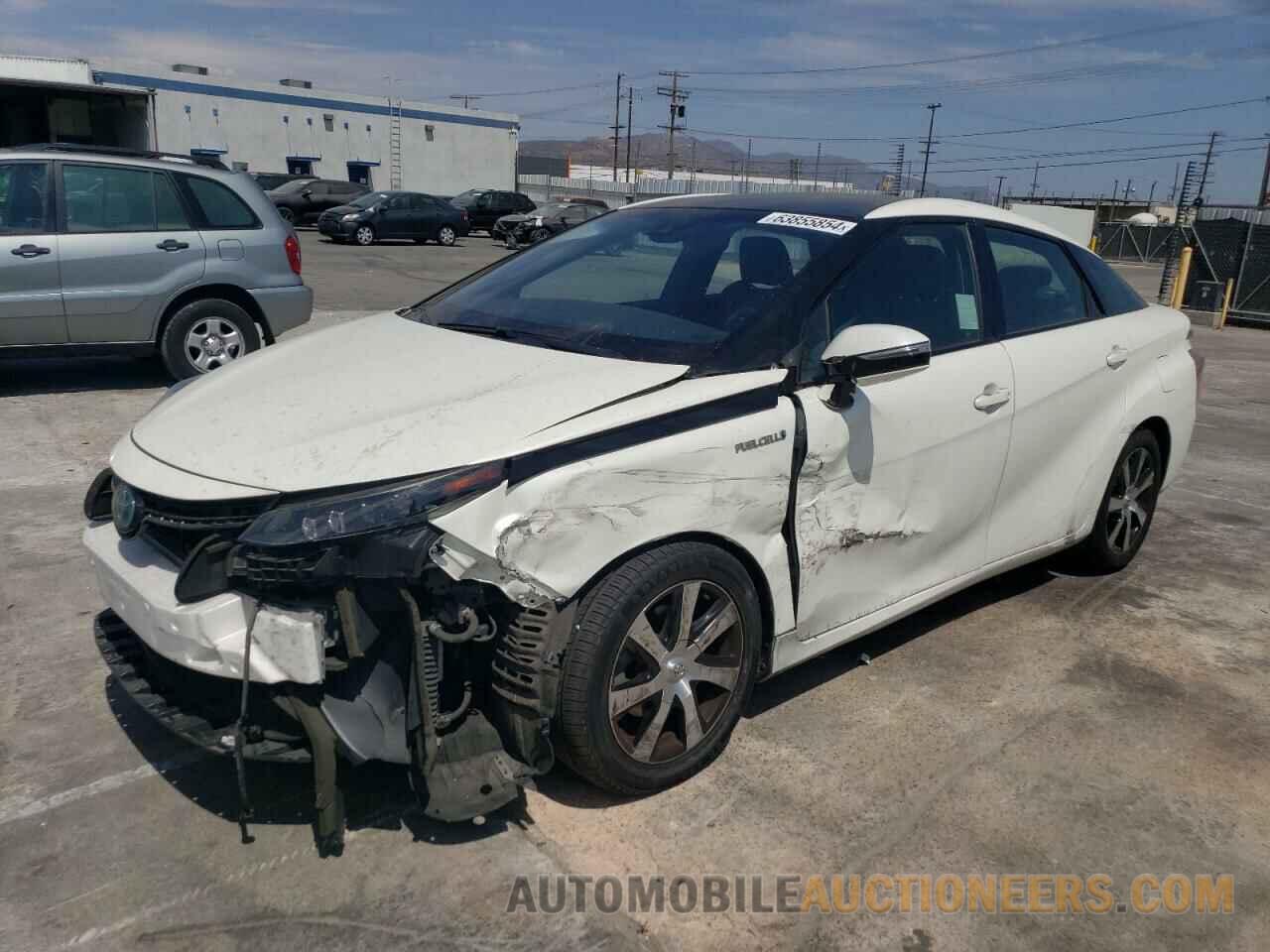 JTDBVRBD9KA007394 TOYOTA MIRAI 2019