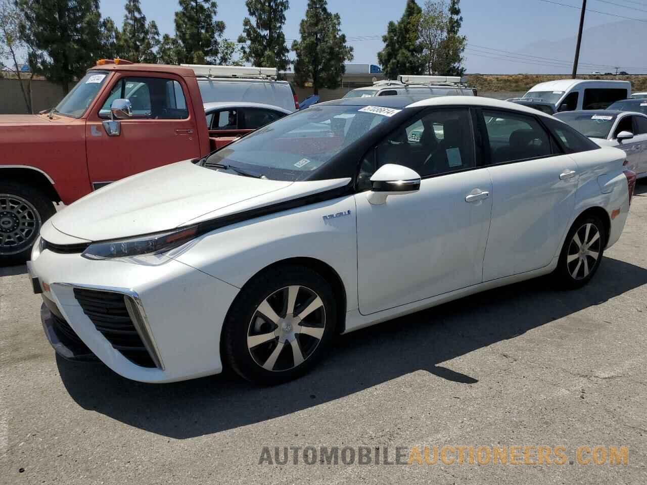 JTDBVRBD9KA007511 TOYOTA MIRAI 2019