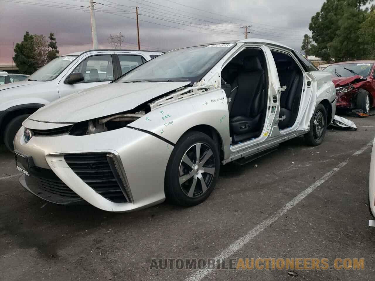 JTDBVRBDXGA000686 TOYOTA MIRAI 2016