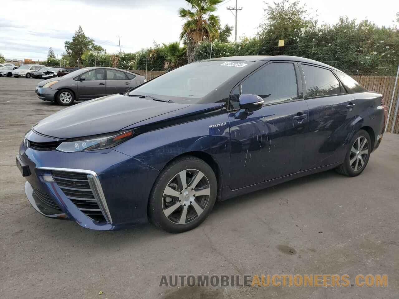 JTDBVRBDXGA000834 TOYOTA MIRAI 2016