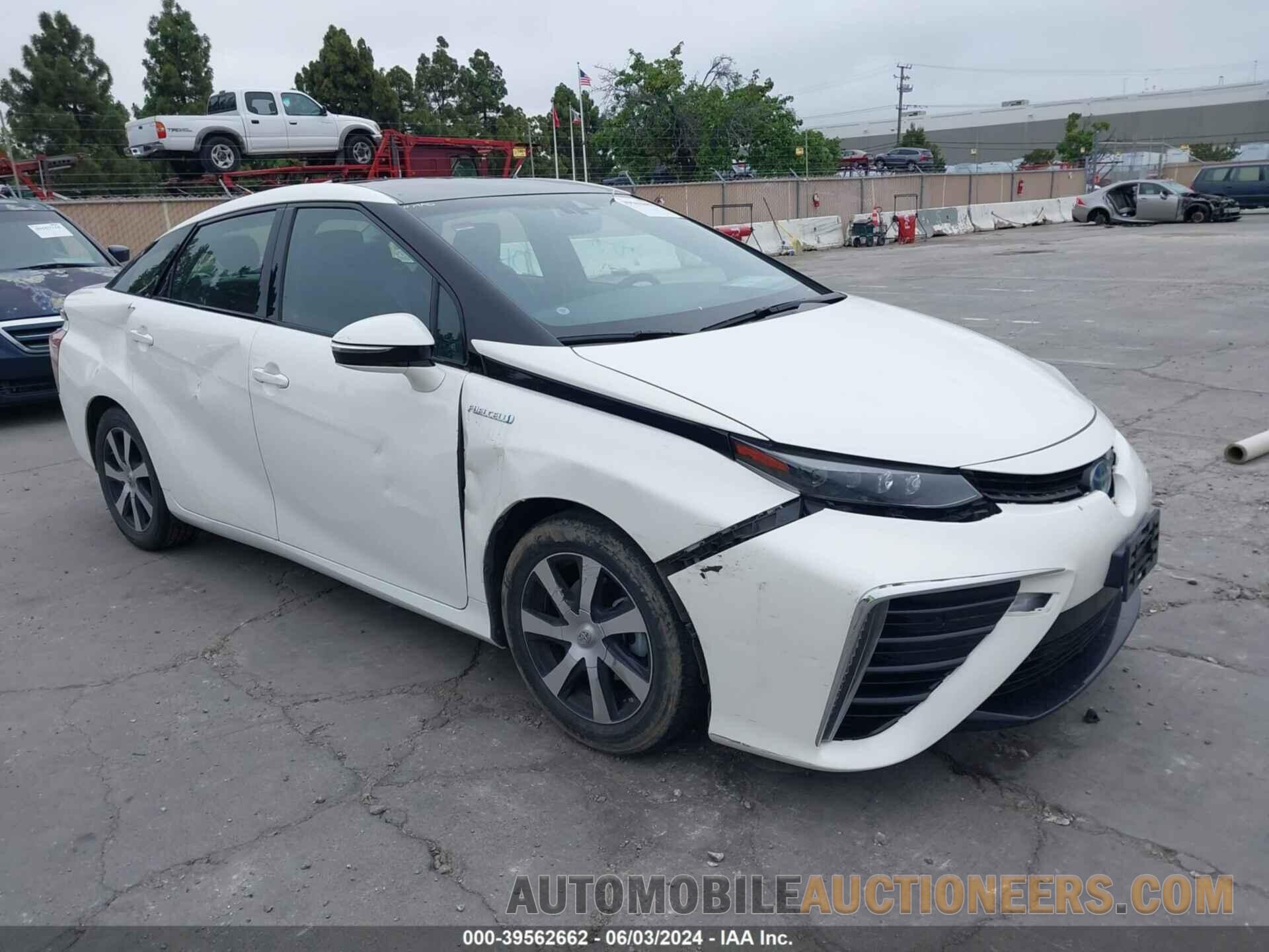 JTDBVRBDXHA001905 TOYOTA MIRAI 2017