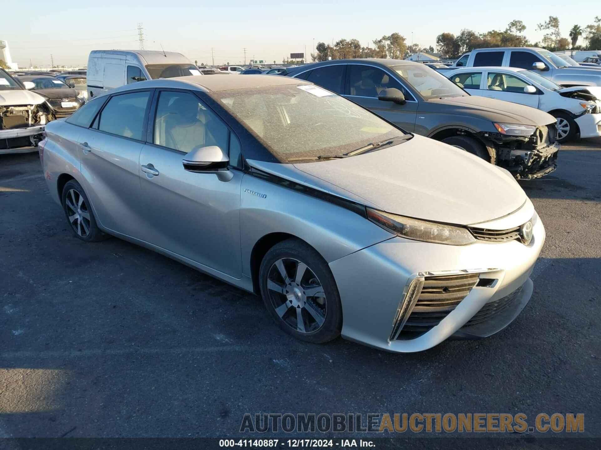 JTDBVRBDXHA002858 TOYOTA MIRAI 2017