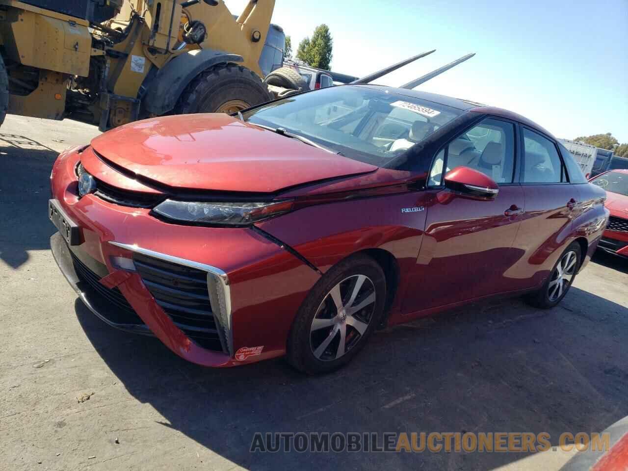 JTDBVRBDXHA003038 TOYOTA MIRAI 2017