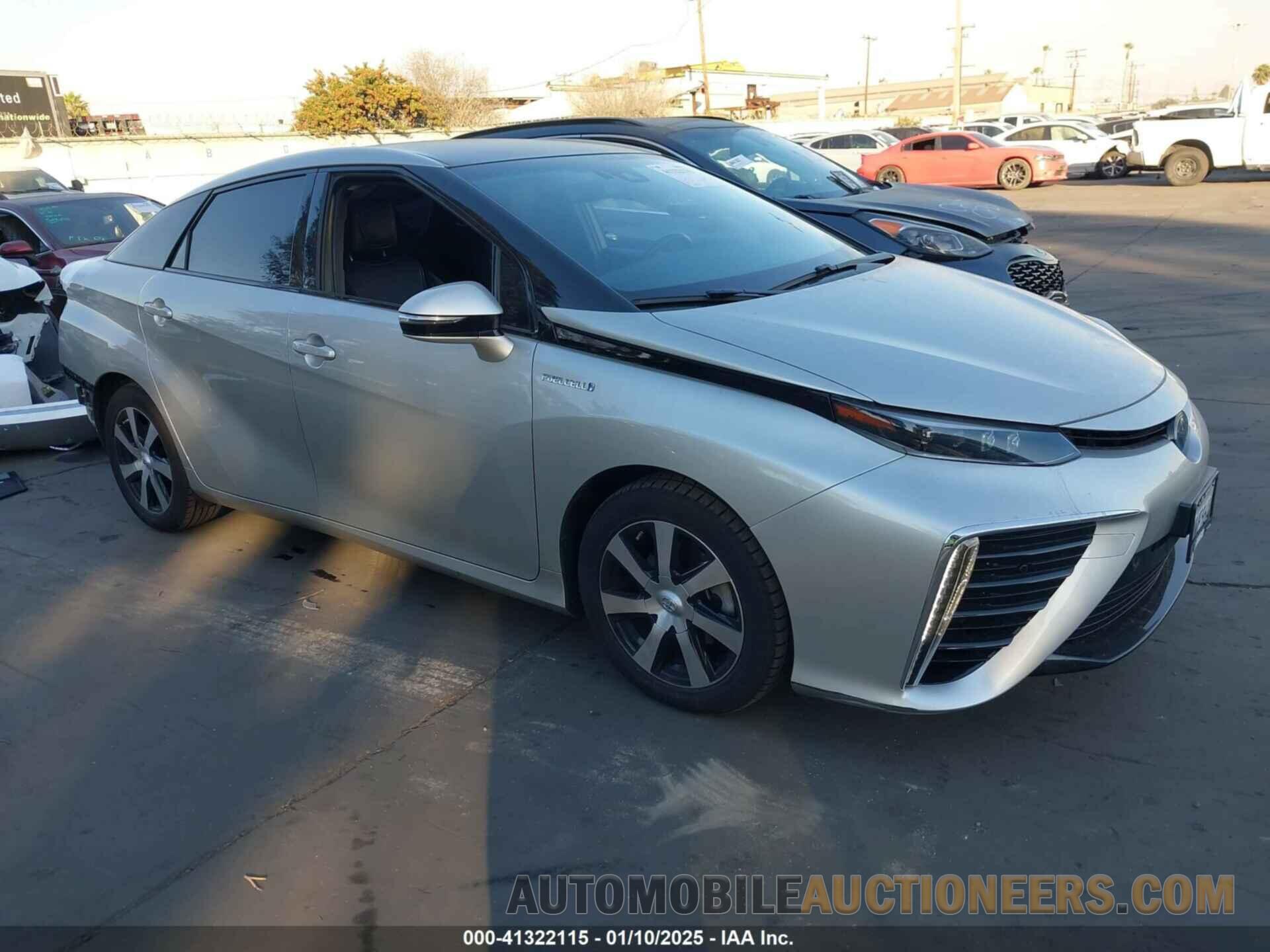 JTDBVRBDXKA007713 TOYOTA MIRAI 2019