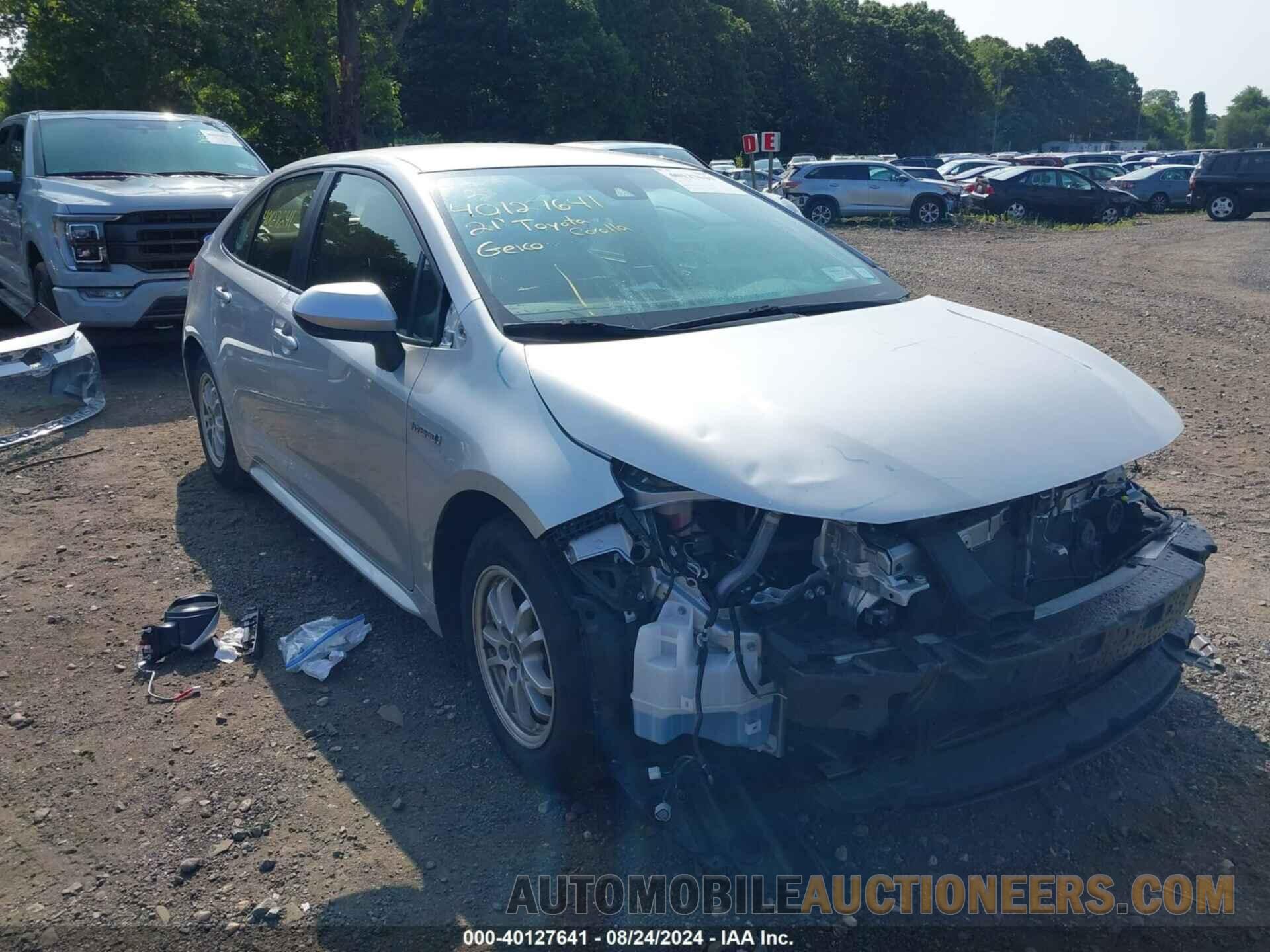 JTDEAMDE1MJ023643 TOYOTA COROLLA 2021