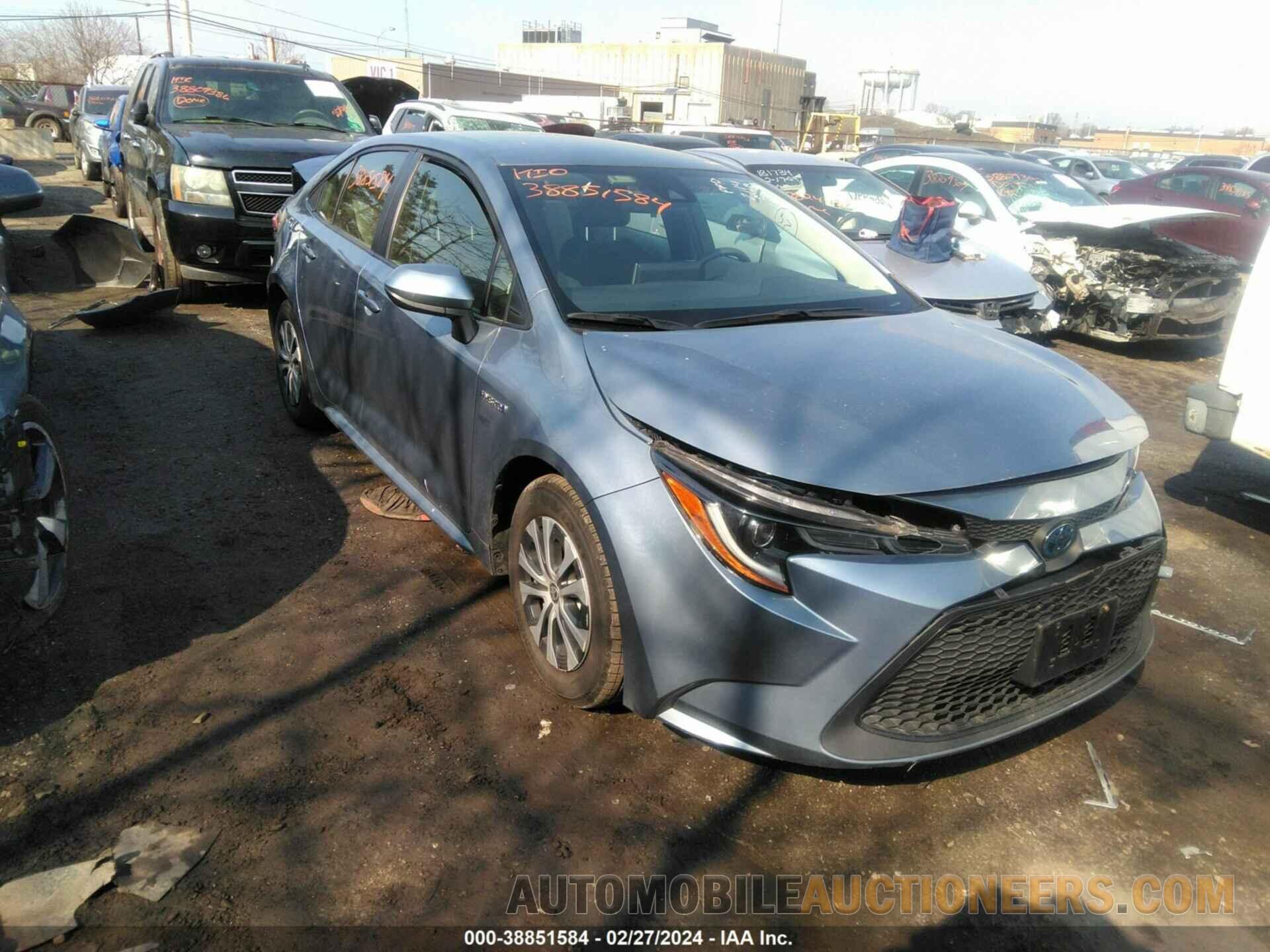 JTDEAMDE4MJ034345 TOYOTA COROLLA 2021