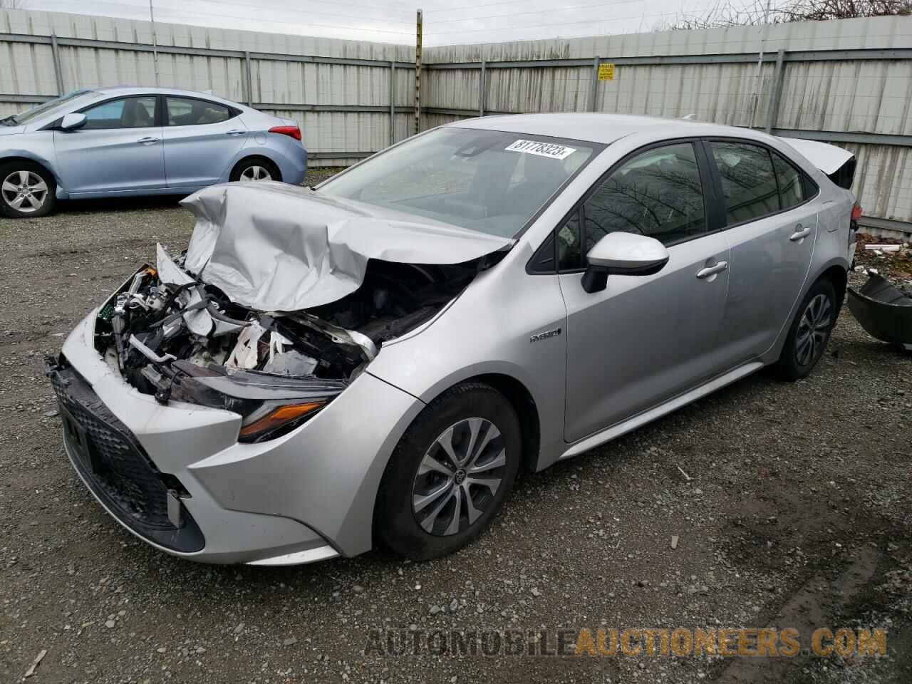 JTDEAMDE5MJ016369 TOYOTA COROLLA 2021