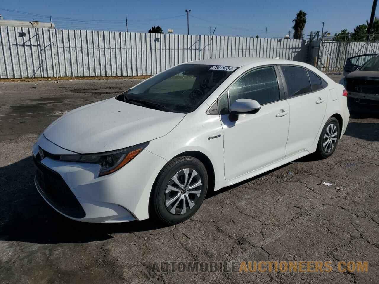 JTDEAMDE8MJ016186 TOYOTA COROLLA 2021