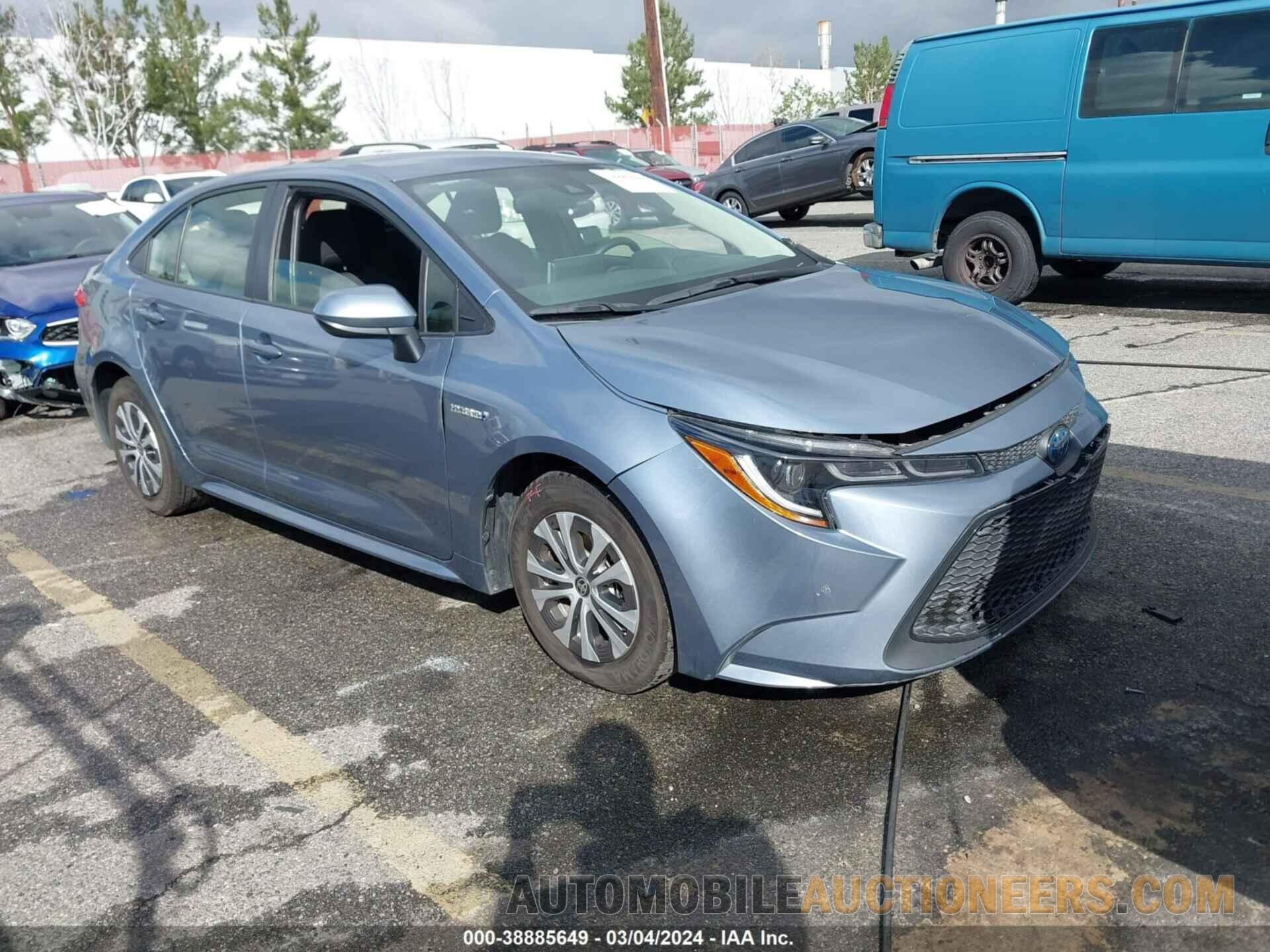 JTDEAMDE8MJ029407 TOYOTA COROLLA 2021