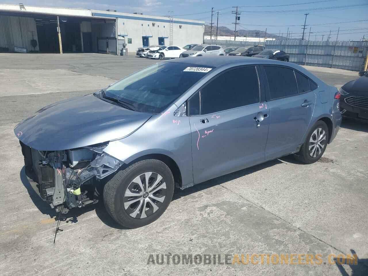 JTDEAMDE8NJ055684 TOYOTA COROLLA 2022