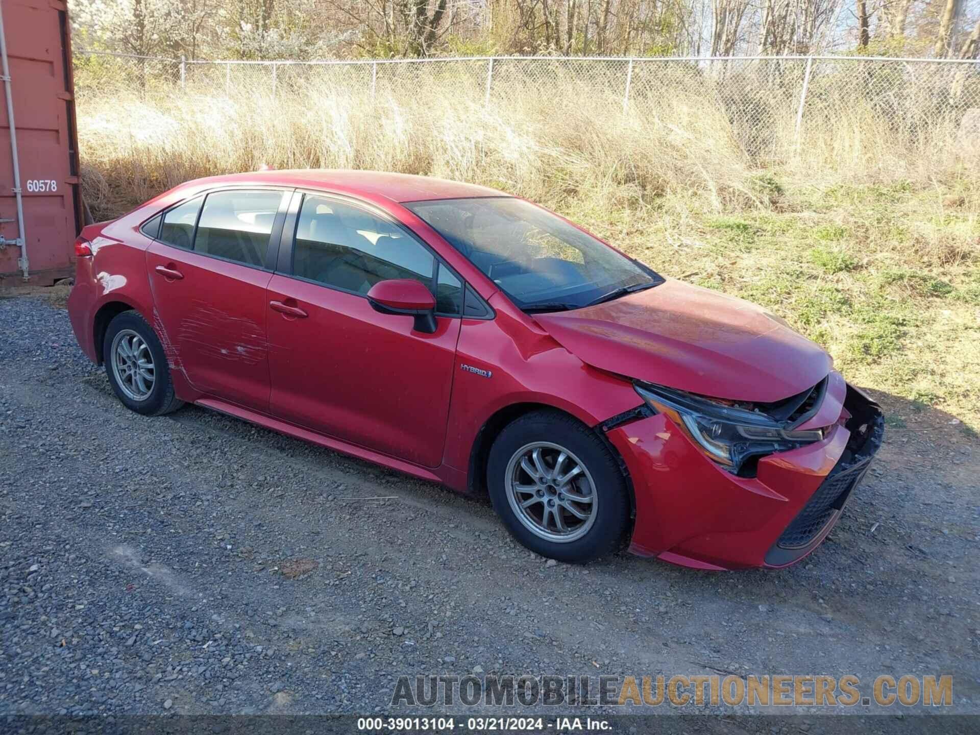 JTDEBRBE0LJ016338 TOYOTA COROLLA 2020