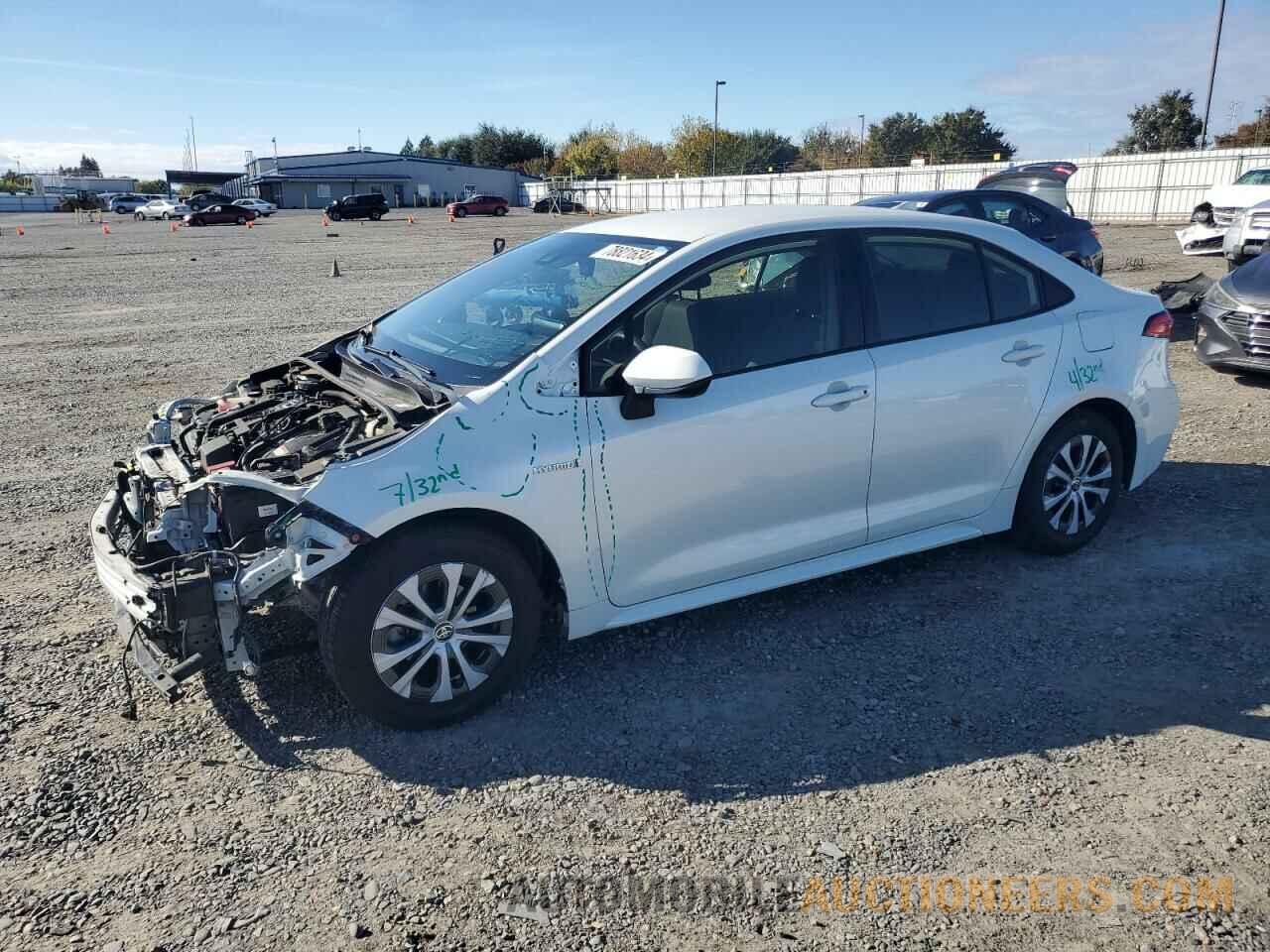 JTDEBRBEXLJ006996 TOYOTA COROLLA 2020