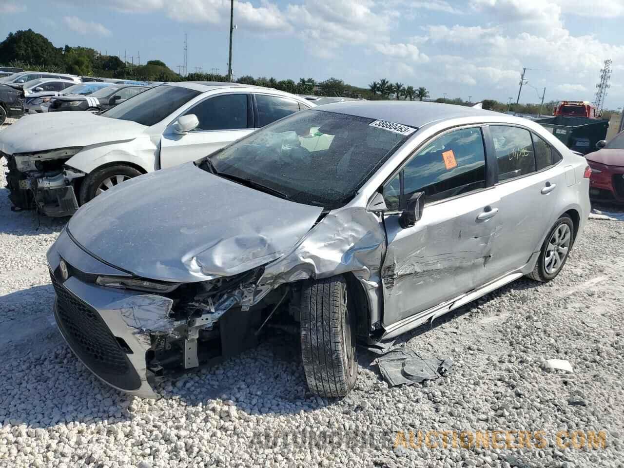 JTDEPMAE0MJ180681 TOYOTA COROLLA 2021