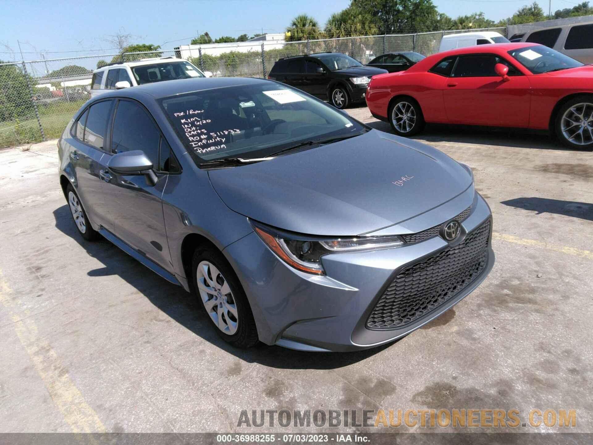 JTDEPMAE1MJ153831 TOYOTA COROLLA 2021