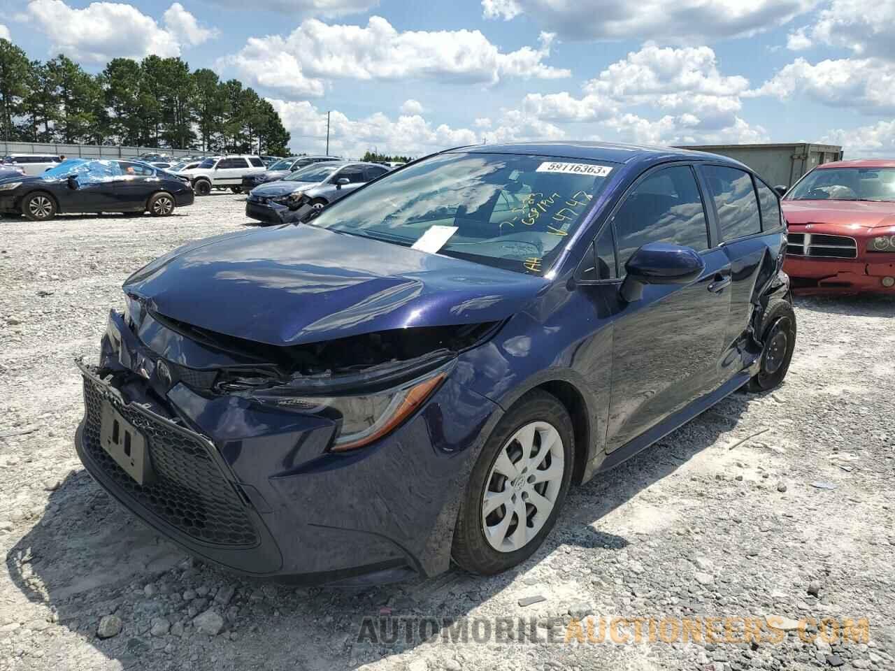 JTDEPMAE2MJ184747 TOYOTA COROLLA 2021