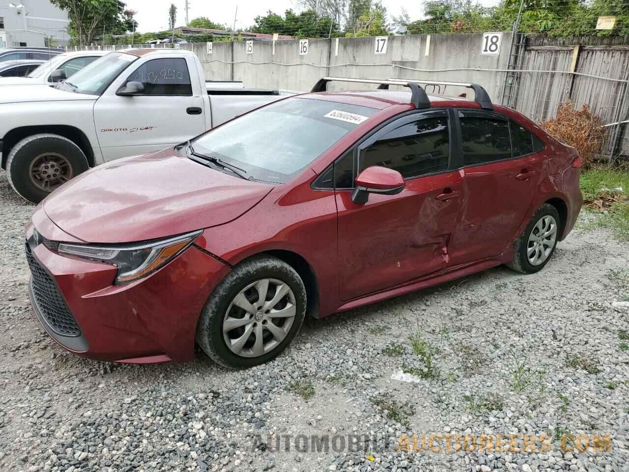 JTDEPMAE2NJ207512 TOYOTA COROLLA 2022