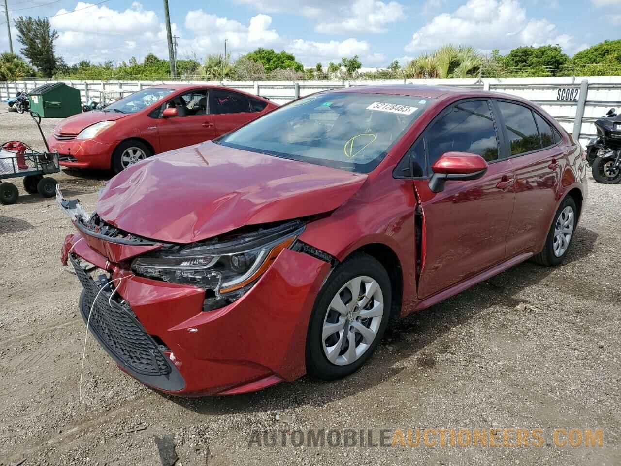 JTDEPMAE2NJ216713 TOYOTA COROLLA 2022