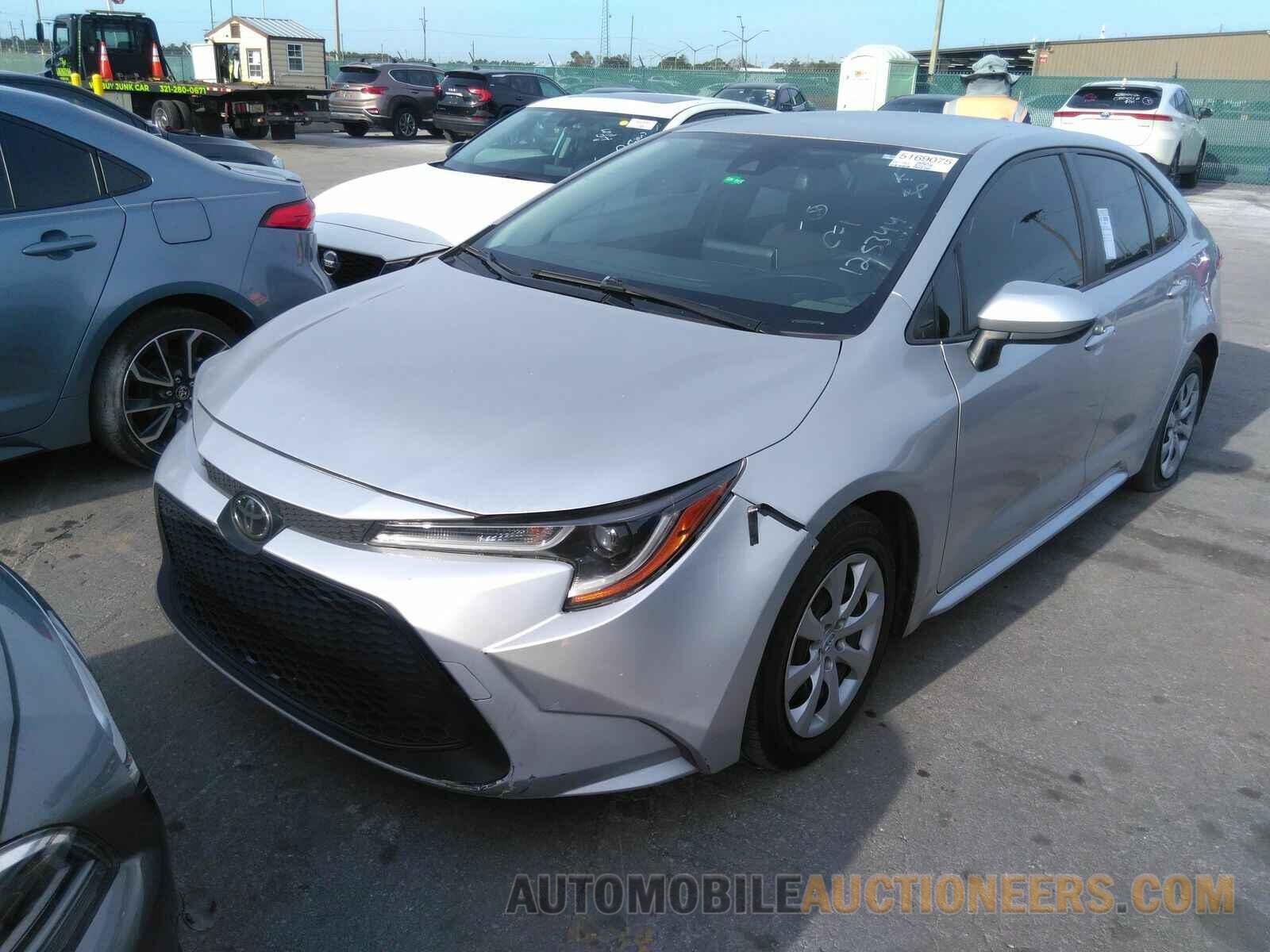 JTDEPMAE4MJ125344 Toyota Corolla LE 2021