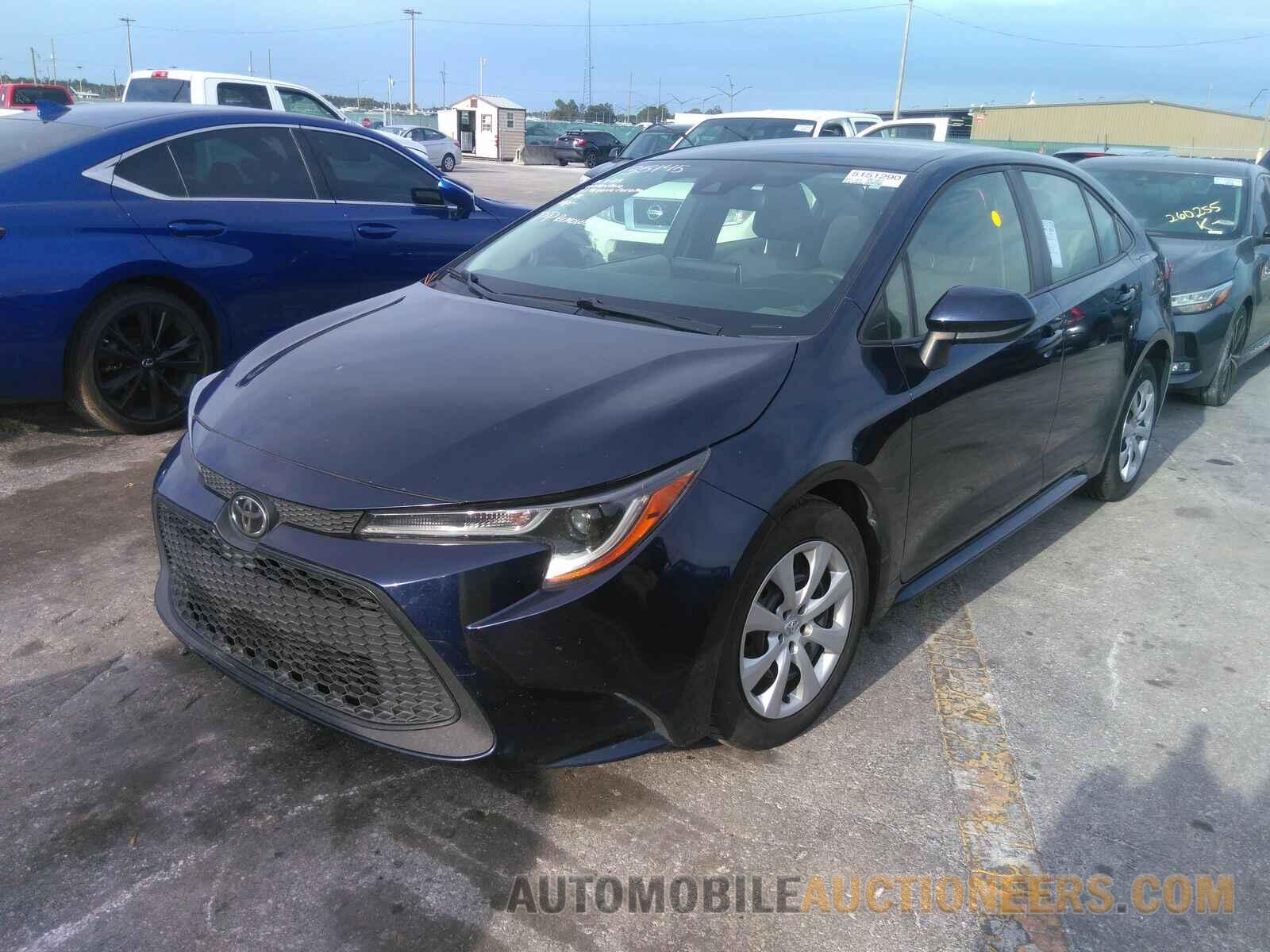 JTDEPMAE4MJ135145 Toyota Corolla LE 2021