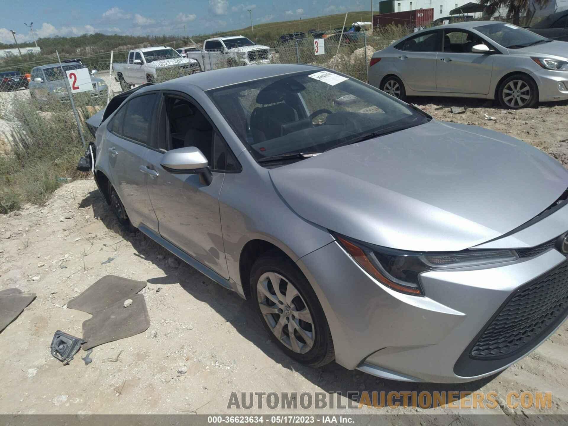 JTDEPMAE4MJ189447 TOYOTA COROLLA 2021