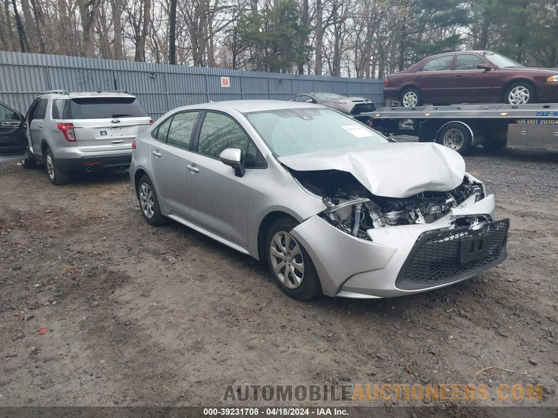 JTDEPMAE4NJ225395 TOYOTA COROLLA 2022