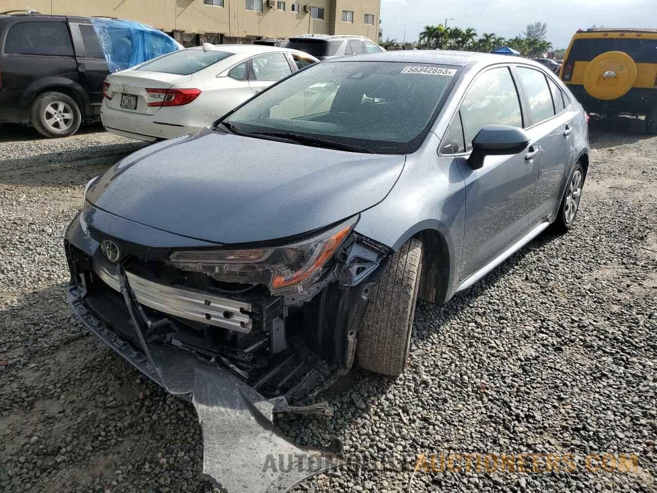 JTDEPMAE6NJ217055 TOYOTA COROLLA 2022