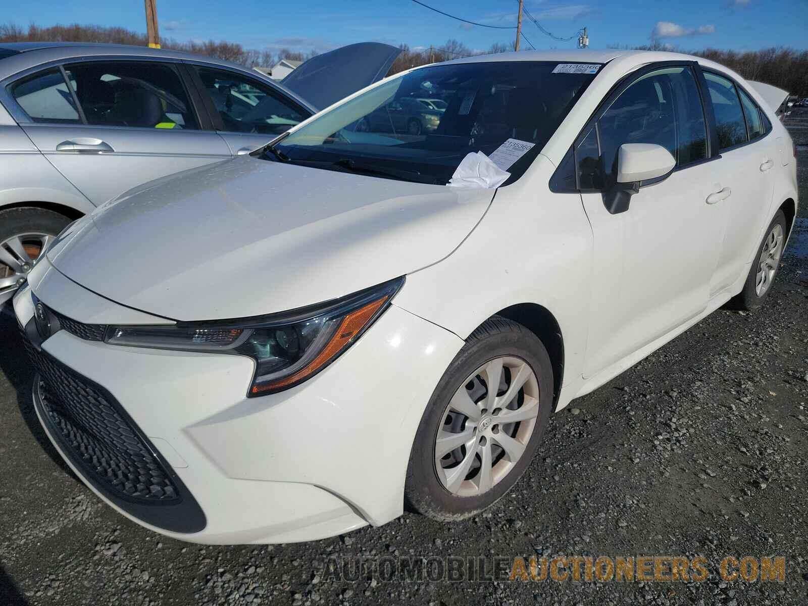 JTDEPMAE9MJ153186 Toyota Corolla LE 2021