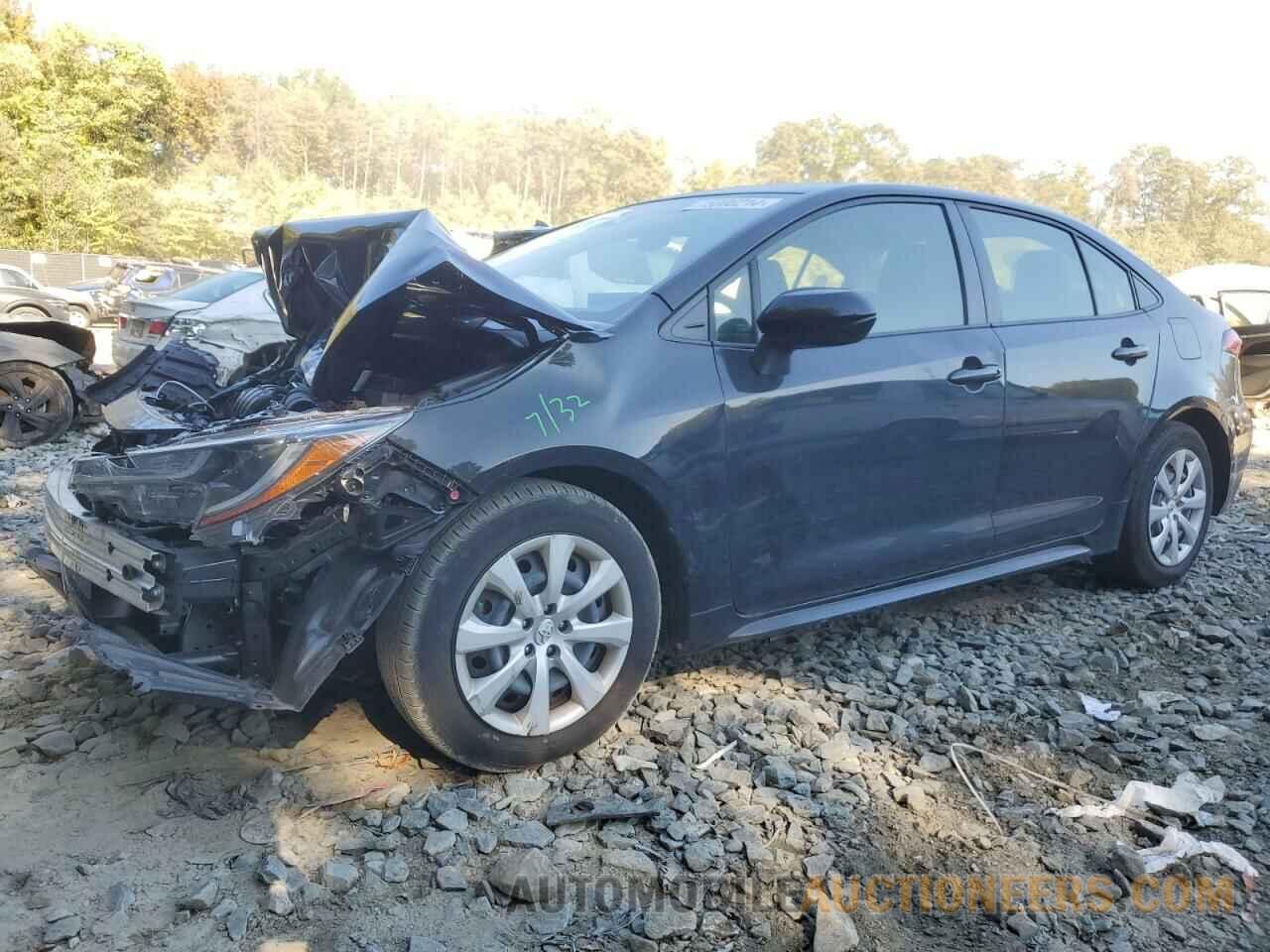 JTDEPMAEXNJ209833 TOYOTA COROLLA 2022