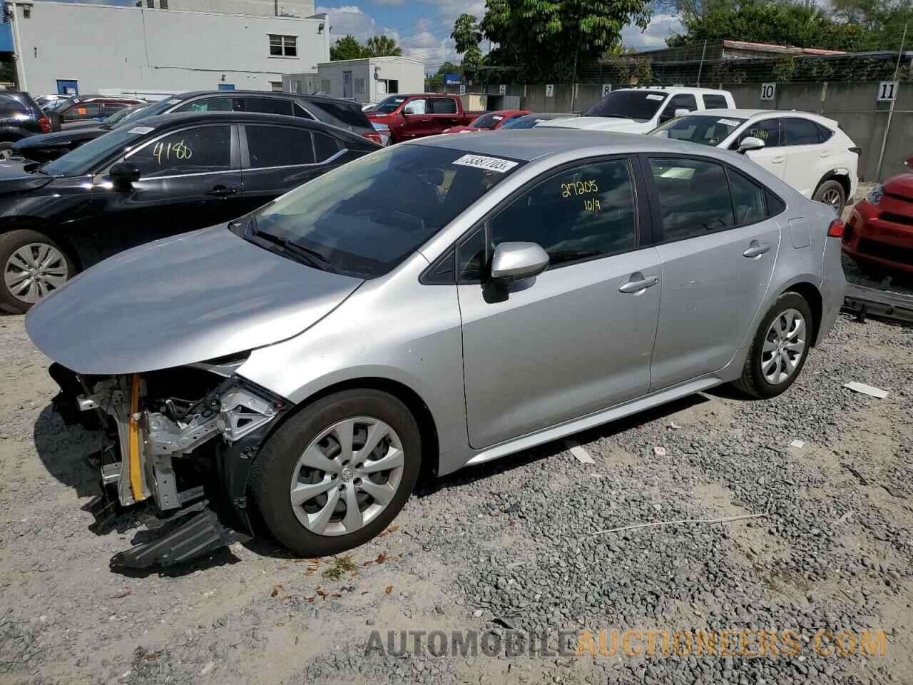 JTDEPRAE1LJ087387 TOYOTA COROLLA 2020