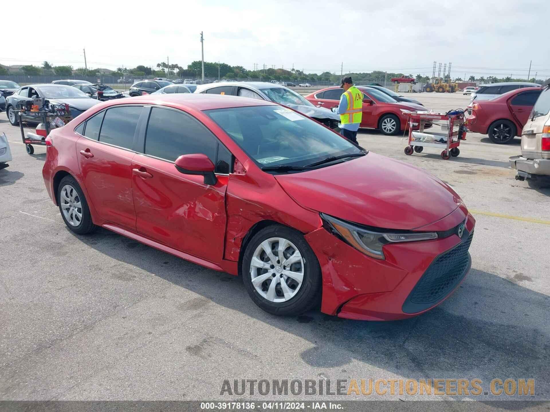 JTDEPRAE4LJ110760 TOYOTA COROLLA 2020