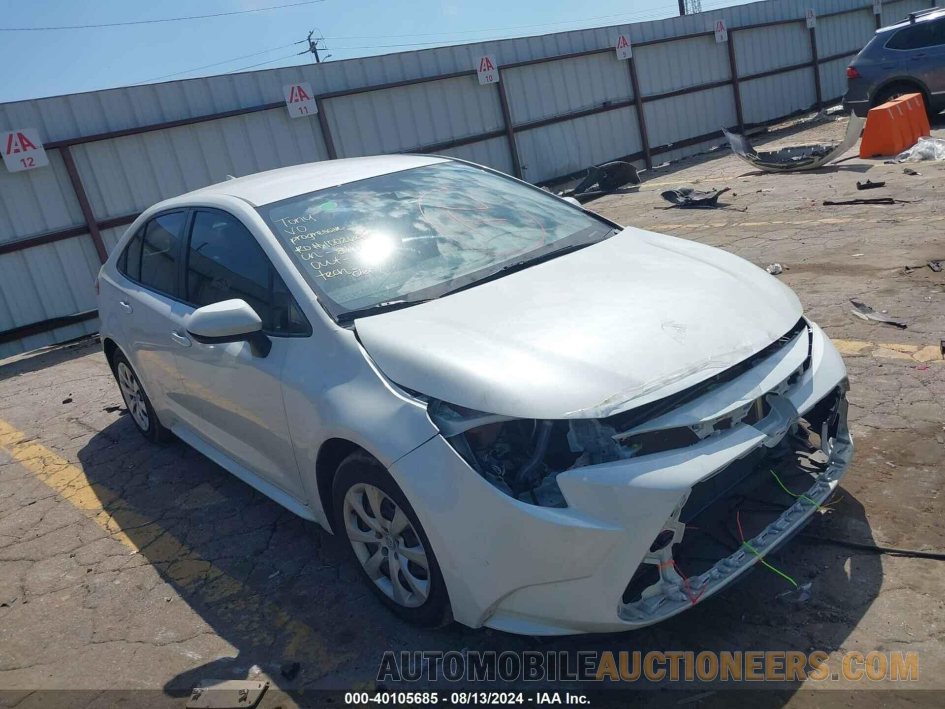 JTDEPRAE5LJ063383 TOYOTA COROLLA 2020