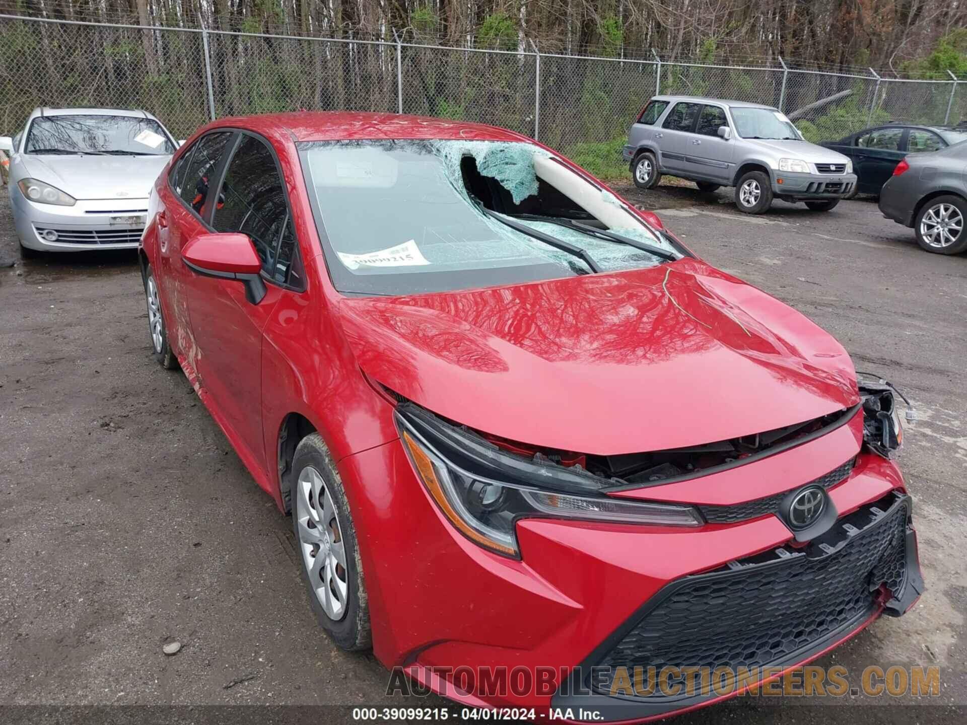 JTDEPRAE5LJ095654 TOYOTA COROLLA 2020